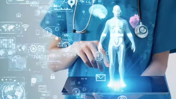Screenshot of Healthy AI Expert wellness platform